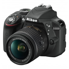 Фотоаппарат NIKON D3300 AF-P 18-55 VR Black (VBA390K008)
